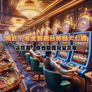 超狂！老虎機選台秘訣大公開！這樣選，你也能輕鬆變贏家！