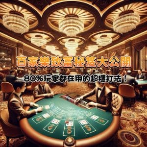 百家樂致富秘笈大公開！80%玩家都在用的超穩打法！
