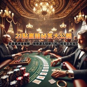 21點贏錢祕笈大公開！ 莊家底牌全破解，教你過五關斬六將，輕鬆贏大錢！