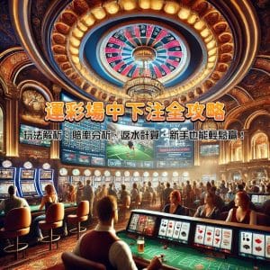 運彩場中下注全攻略：玩法解析、賠率分析、返水計算，新手也能輕鬆贏！