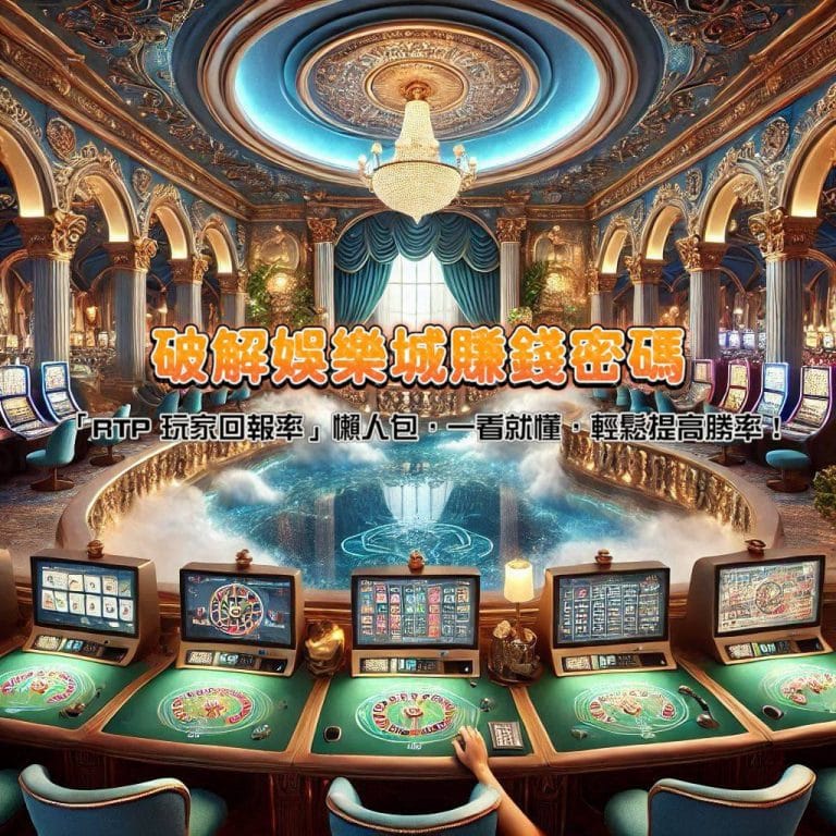 破解娛樂城賺錢密碼!「RTP 玩家回報率」懶人包,一看就懂,輕鬆提高勝率!