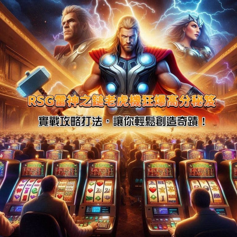 RSG雷神之鎚老虎機狂爆高分秘笈!實戰攻略打法,讓你輕鬆創造奇蹟!