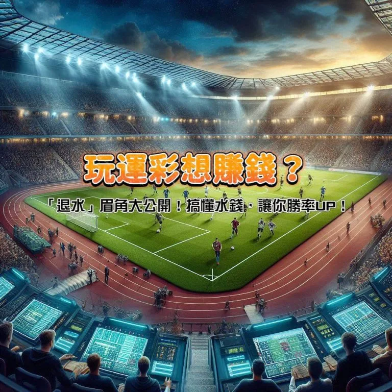 玩運彩想賺錢?「退水」眉角大公開!搞懂水錢,讓你勝率UP!