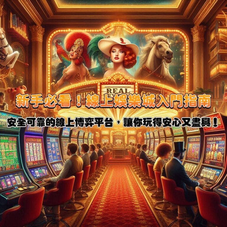 新手必看!線上娛樂城入門指南:安全可靠的線上博弈平台,讓你玩得安心又盡興!